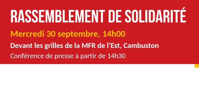 Communiqué: Oté MFR 